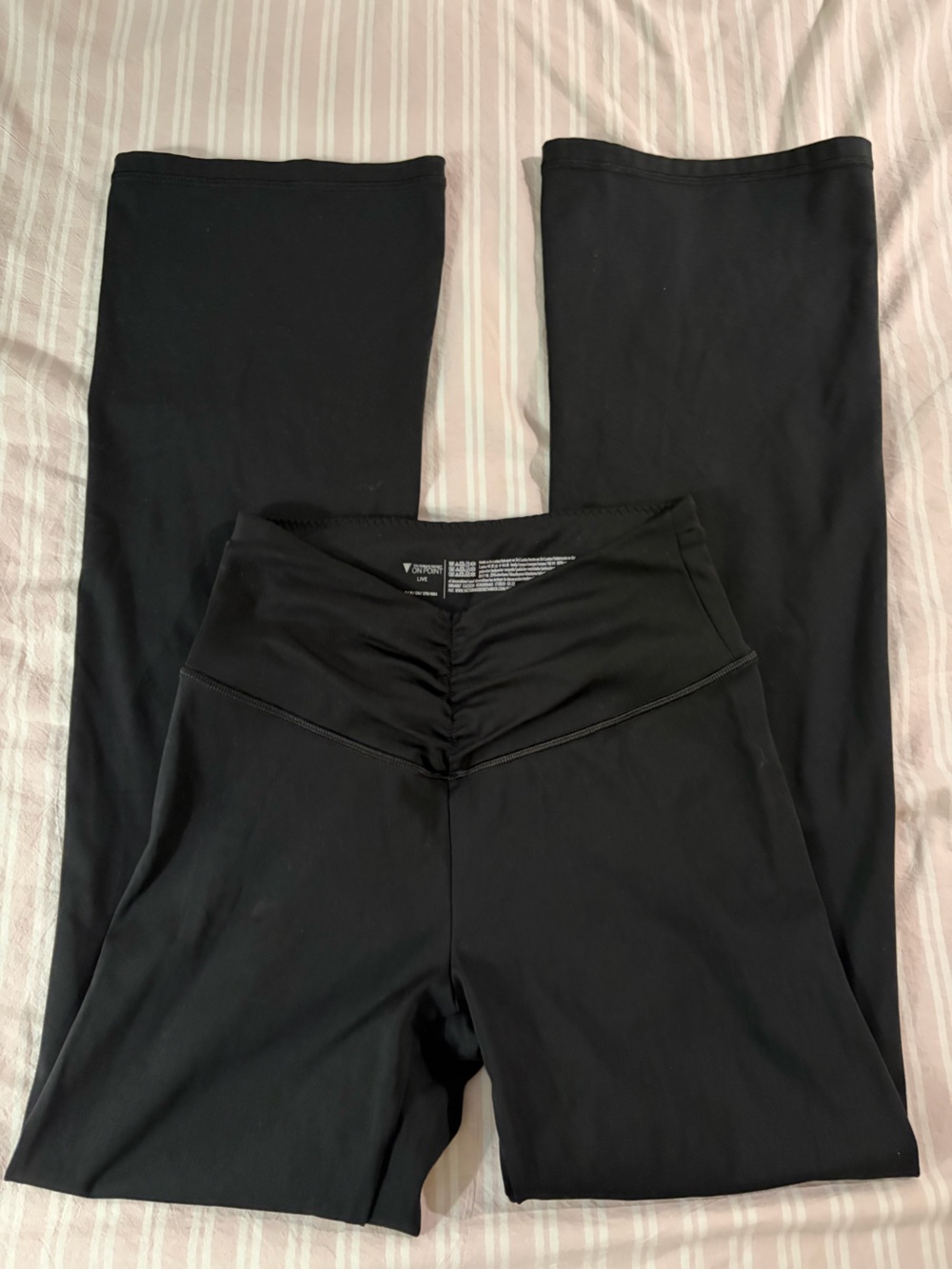 Victoria Secret Sport Black Straight Leggings